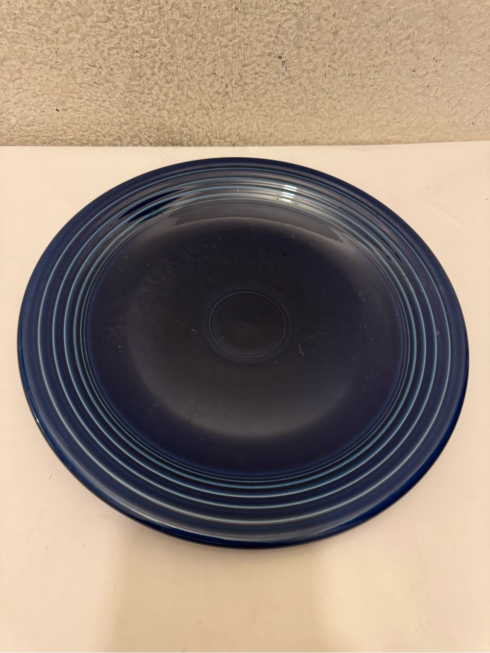 Fiesta Deep Blue Ceramic Dinner Plate
